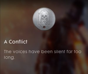 A conflict - Exklusives DogTag für Easter Egg Rätsel