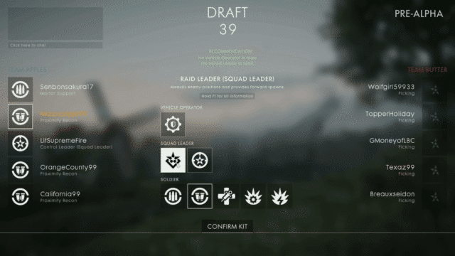 Battlefield 1 Incursions kits