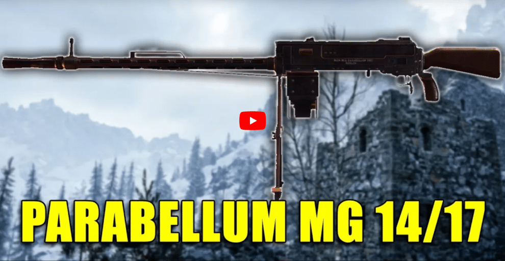 Battlefield 1 – Historische Waffen Parabellum MG 14 teaser