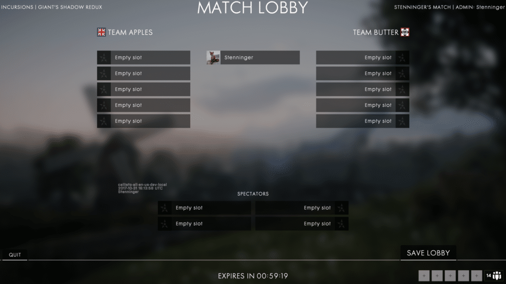 Battlefield 1 Incursions wird in Kürze um "Privat-Matches-Funktion" erweitert 5 bf1 incursions Private Matches Overview 4