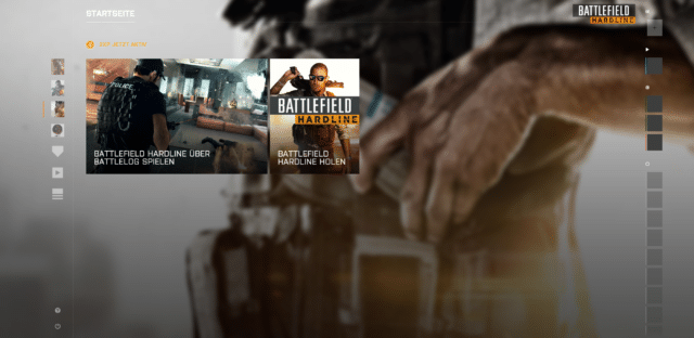 Das Ingame Menü verlinkt nur noch auf die Battlelog Seite. 