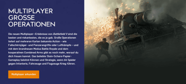 Battlefield V Combined Arms erst nach dem Release 1