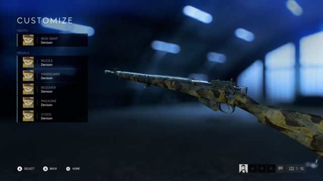 Lee Enfield No.4 MK I Denison