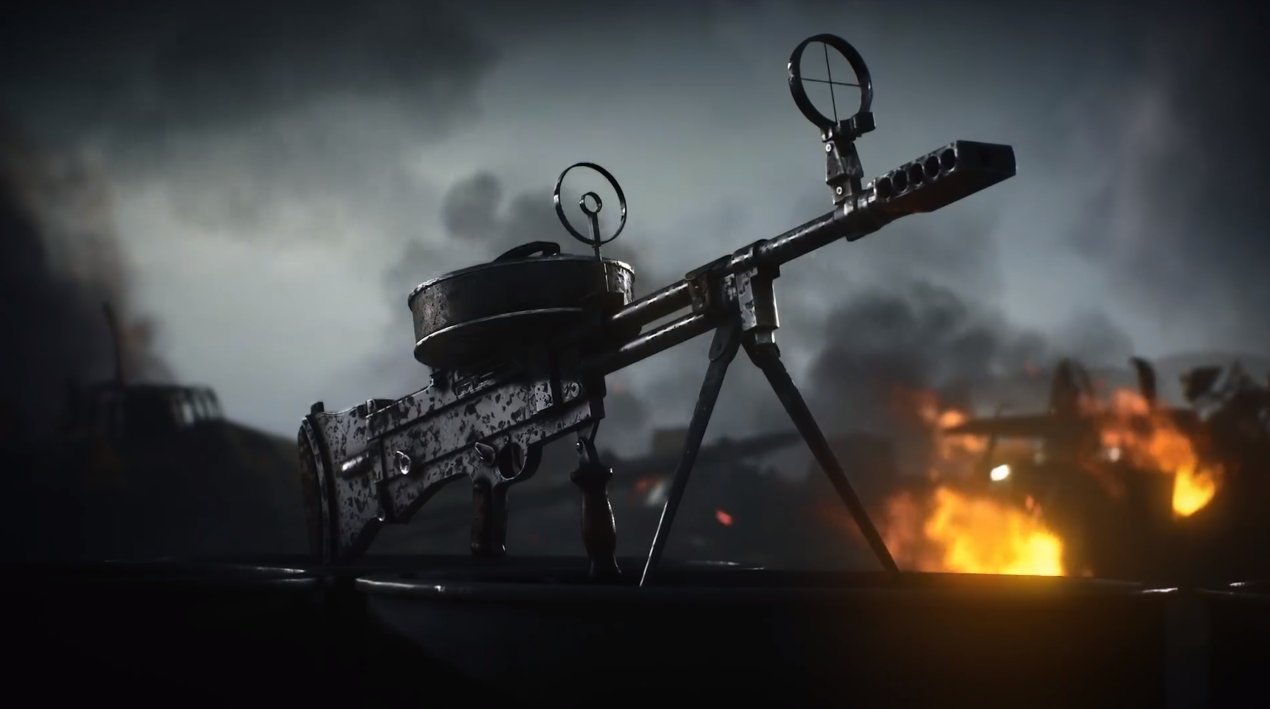 Battlefield V: Video zeigt die Inhalte des Tides of War: Kapitel 1 - Ouvertüre 1 Vickers K