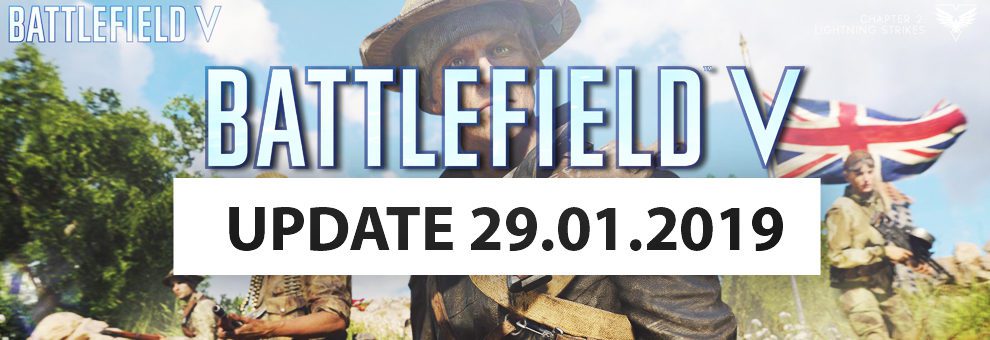 Battlefield V: Termine für zweites Januar Update, der vollständige Changelog und neues Fahrzeug kommt ins Spiel 1 battlefield v update teaser 1