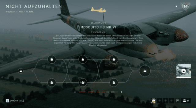 Battlefield V: Rauchbeschuss und Sektor Artillerie ab nächster Woche verfügbar, neue Flugzeuge kommen ebenfalls 3 Mosquito FB MKVI