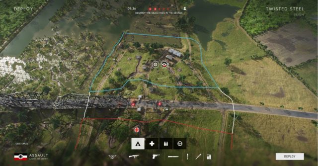 Battlefield V: Rush Modus erscheint diese Woche für limitierte Zeit und mit drei Maps 2 Rush Layout - Verbogener Stahl