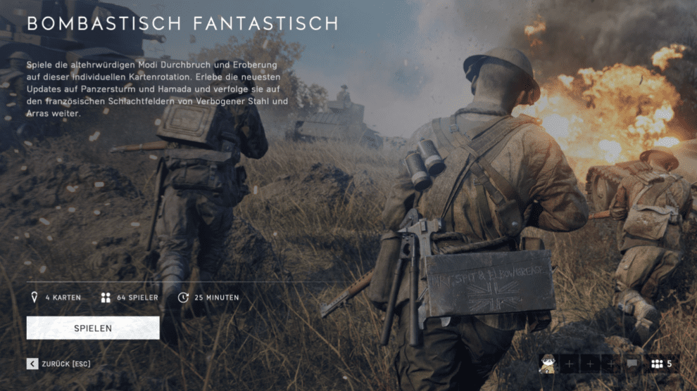 battlefield v Bombastisch Fantastisch 1