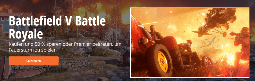 Battlefield V: Aktuell bis zu 62% Rabatt für kurze Zeit für PC-, Xbox- und Playstation 4-Spieler 1 battlefield v firestorm rabatt teaser