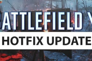 battlefield V hotfix update teaser