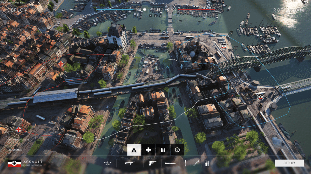 Battlefield V: Grind Spielmodus wird ein wildes Gemetzel auf engem Raum 4 Rotterdam Grind Mapoverview