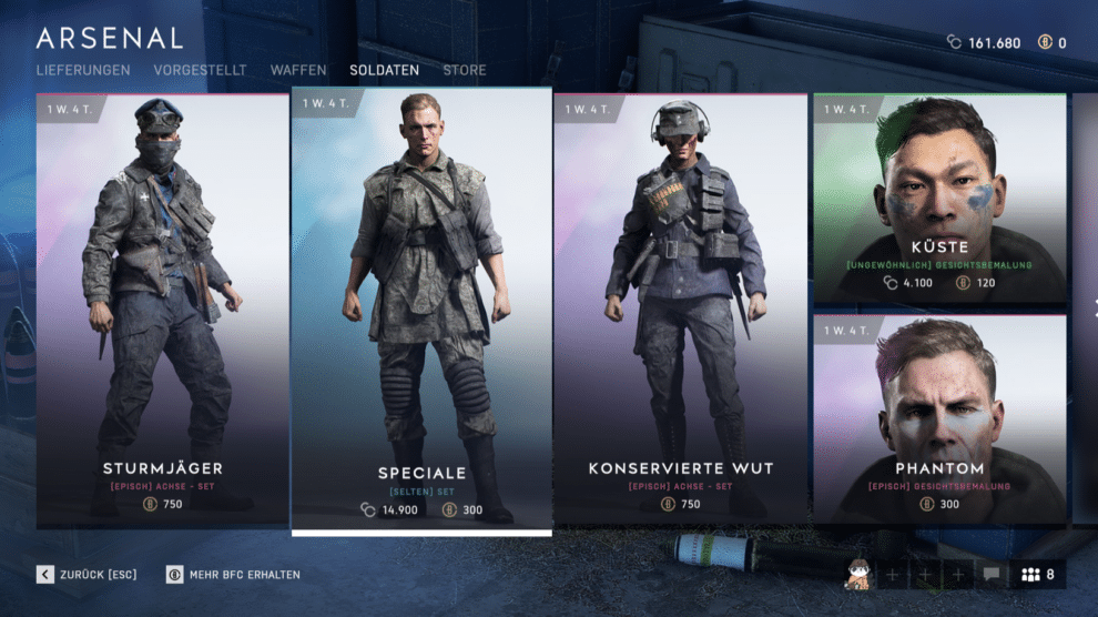 "Große" Empörung über Konzeptänderungen an den Battlefield V Mikrotransaktionen 5 Screenshot 4