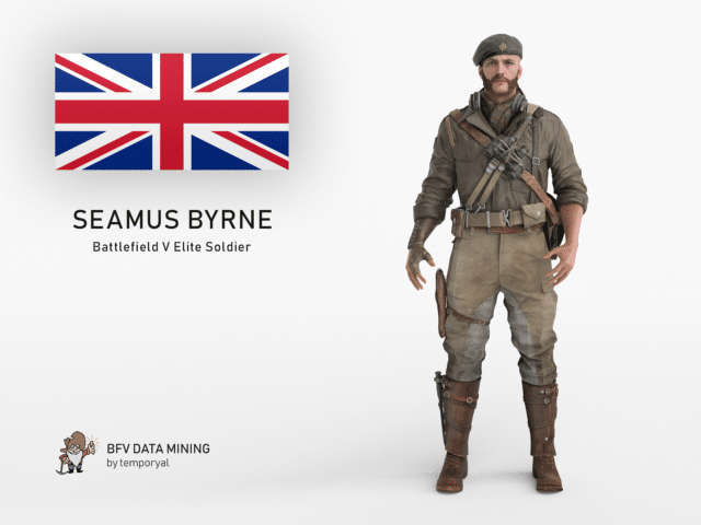 Battlefield V: Bilder und Details zu Elitesoldaten geleakt 3 Seamus Byrne