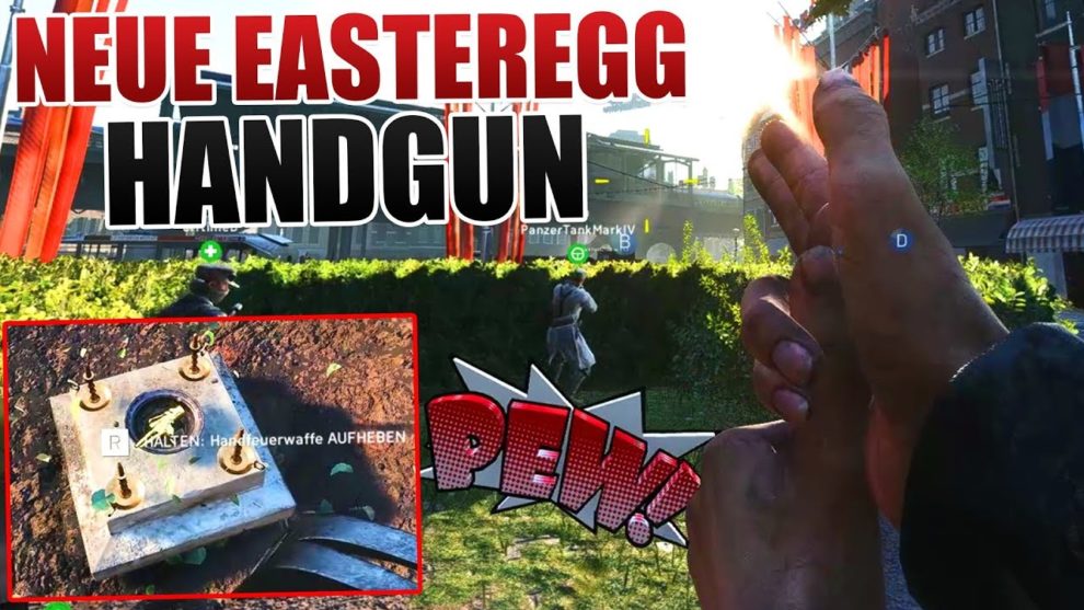 EASTEREGG HANDGUN Battlefield v