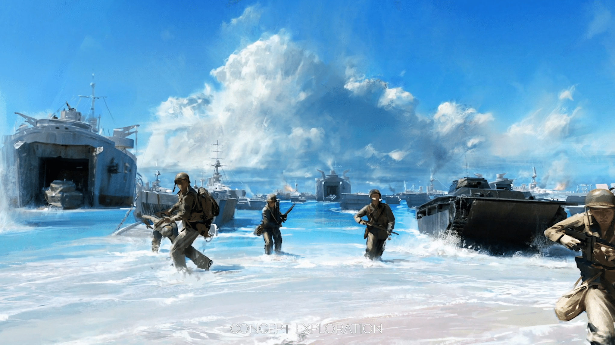 Zusammenfassung: Battlefield V auf der EA Play 2019 - Maps, Pazifik-Konflikt, Metro Reimagined, Privat Games, Rang-System und mehr 6 battlefield v chapter 5 concept arts 2
