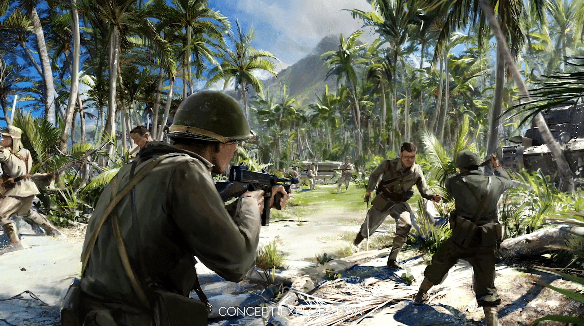 Zusammenfassung: Battlefield V auf der EA Play 2019 - Maps, Pazifik-Konflikt, Metro Reimagined, Privat Games, Rang-System und mehr 9 battlefield v chapter 5 concept arts 5