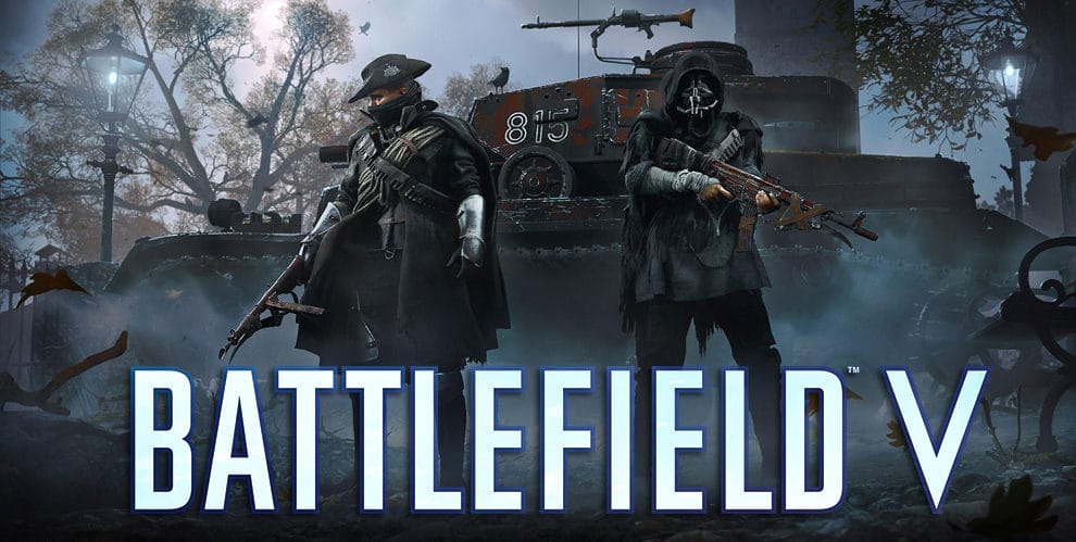 battlefield v halloween skins teaser