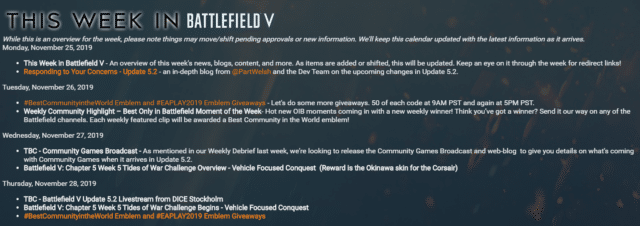 Umfangreiche News zum Battlefield V Update 5.2 und Community Games ab Morgen 2 Screenshot 2