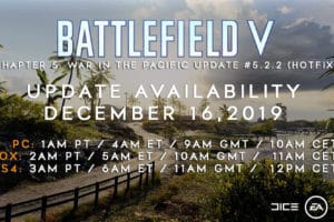 Battlefield V Hotfix Update 5.2.2 erscheint Morgen