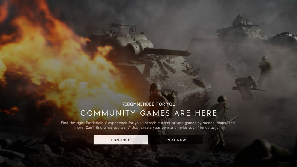 communtiy games available now