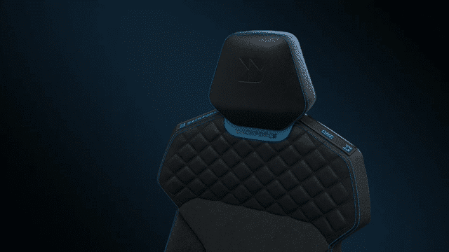 Gaming Chair Backforce One im ausführlichen Test 11 Eines der Design-Highlights des Backforce One: Die Wabenstruktur