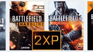 Double XP Battlefield 1 Battlefield 4 Battlefield 3 Battlefield Hardline