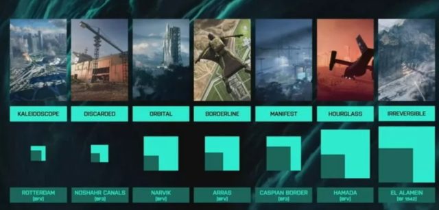 Battlefield 2042 Map Size Comparison