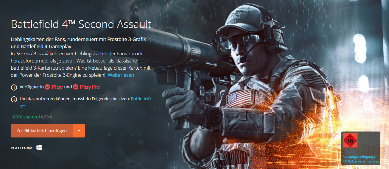 Battlefield 4 Second Assault aktuell kostenlos im Microsoft Store & Origin 8 Screenshot 2 2