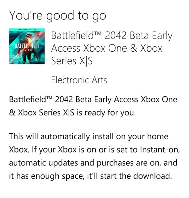 Battlefield 2042 Beta Redeem