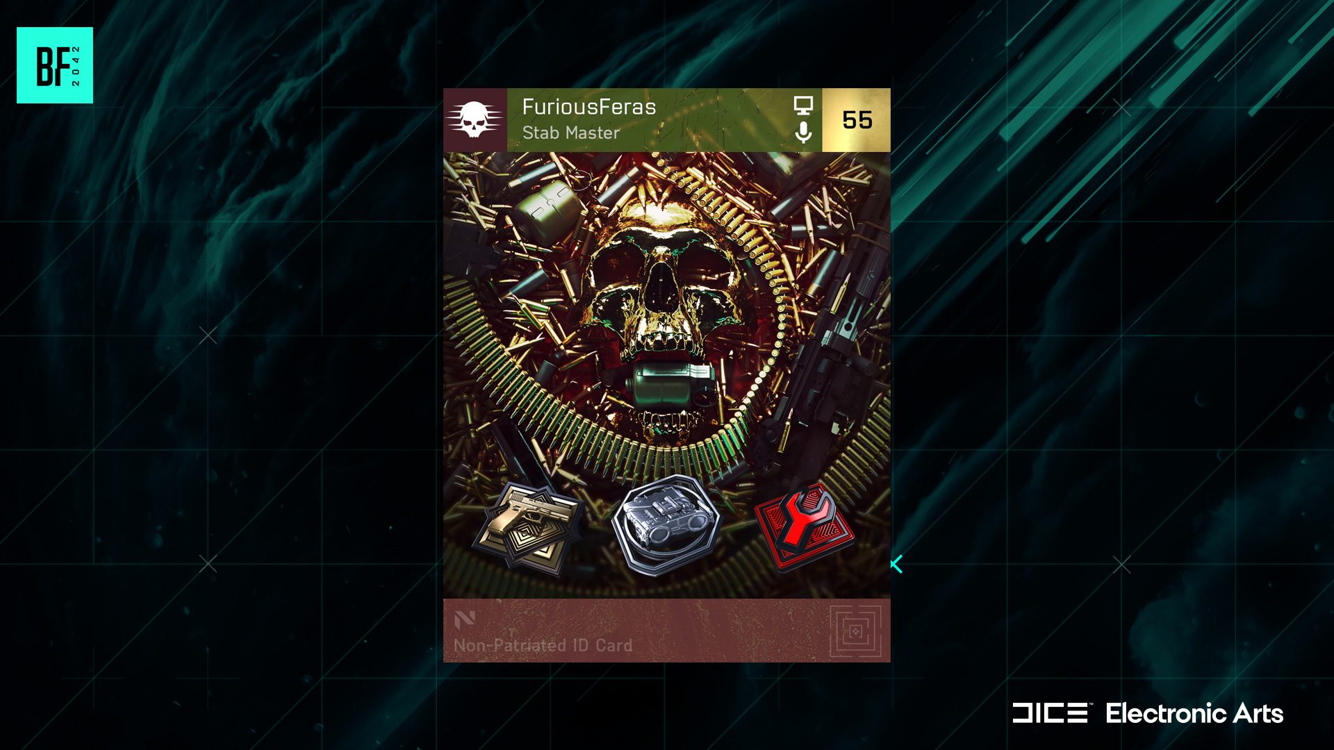 Battlefield 2042 Spielerkarte Playercard