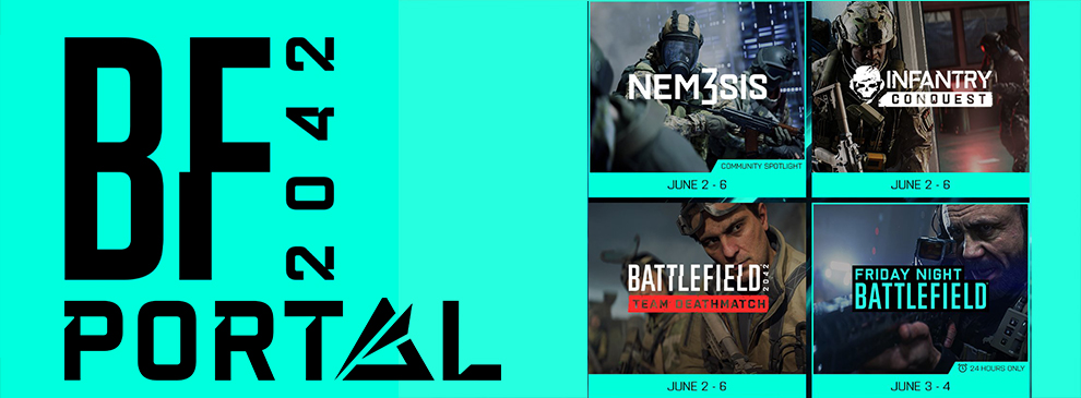 Battlefield 2042: Neue Spielmodi für Portal (KW23) – Nem3sis, Infantry Conquest & TDM - XP Test verlängert 1 battlefield 2042 teaser portal kw23 1