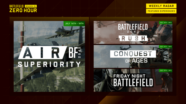 Battlefield 2042: Battle Pass Aufgaben und Spielmodi für Season 1 – Woche 6 3 W6 WeeklyRadar Experiences
