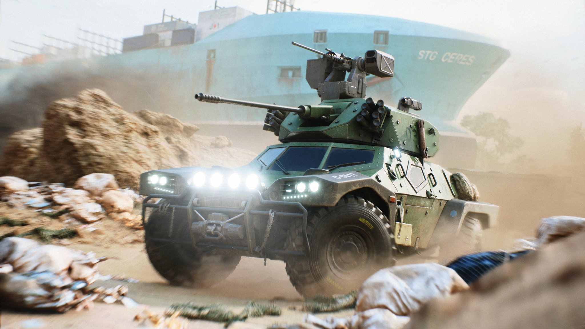 Battlefield 2042: Das steckt in Season 2 "Master of Arms" 5 Battlefield 2042 Season 2 Map Stranded Screenshots 2