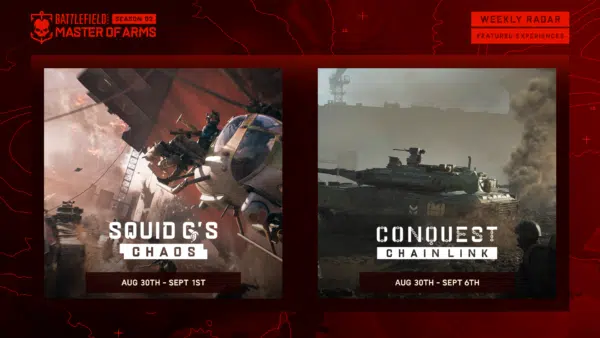 Battlefield 2042: Battle Pass Aufgaben und Spielmodi für Season 2 – Woche 1 3 S2 W1 WeeklyRadar FeaturedExperiences 600x338 1