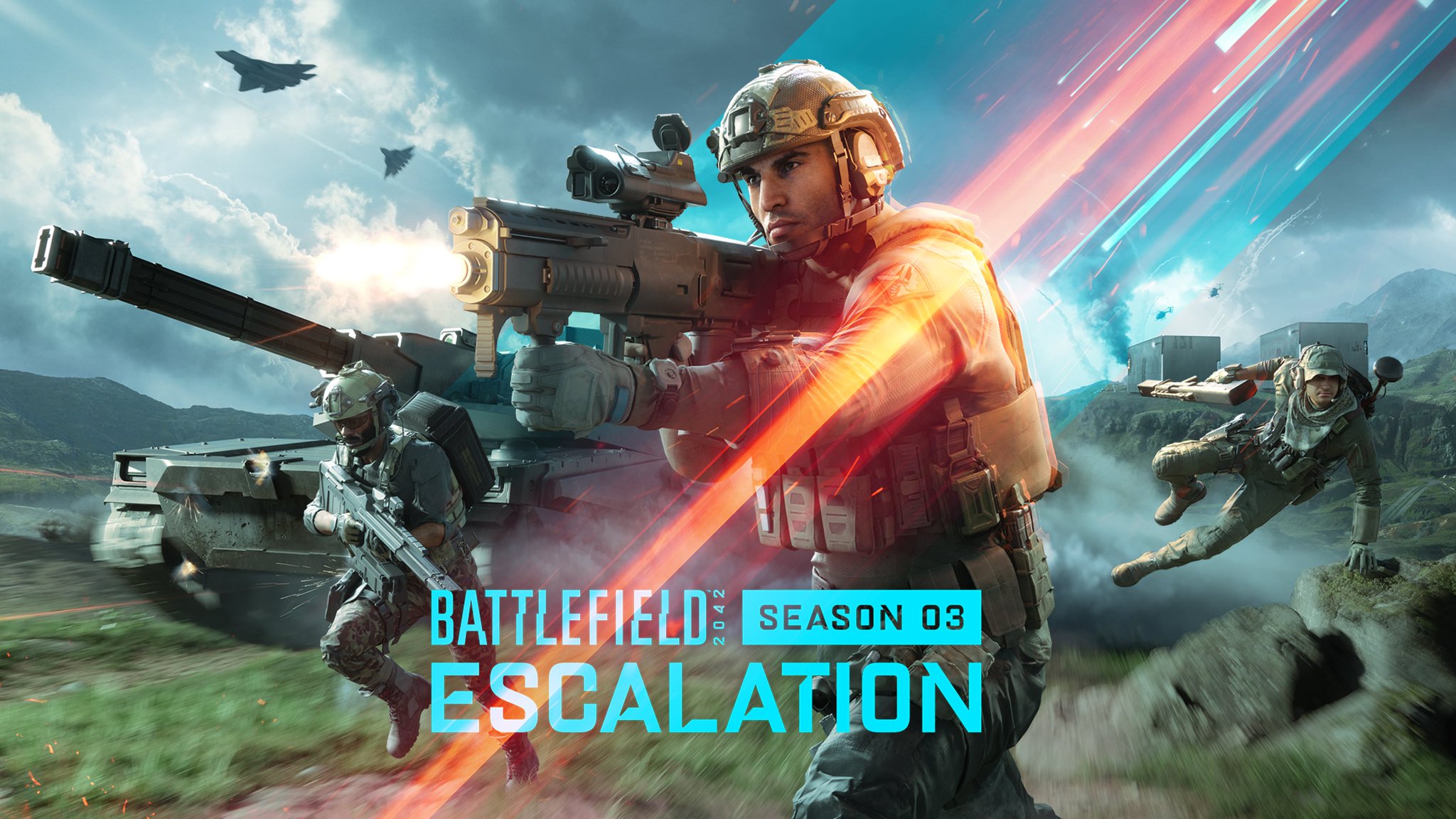 Battlefield 2042: Season 3 "Escalation" offiziell angekündigt, Trailer erscheint Morgen 2 Battlefield 2042 Season 3 Escalation Keyart