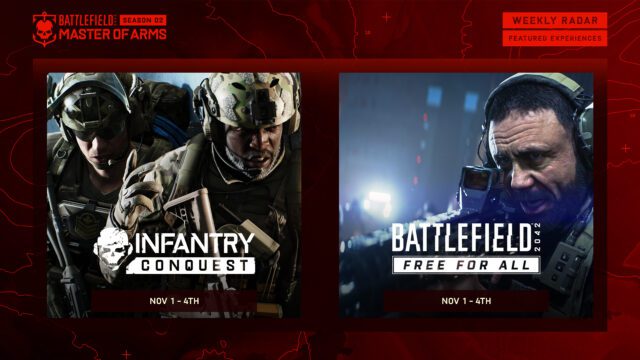 Battlefield 2042: Battle Pass Aufgaben und Spielmodi für Season 2 – Woche 10 3 S2W10 BattlePass FeaturedExperiences