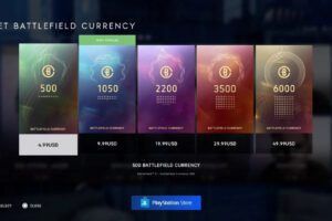 Battlefield Currency Packs