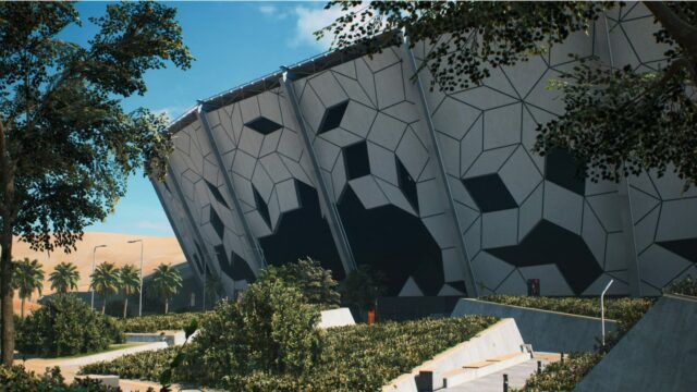 Battlefield 2042 Season 7: Zweite "neue" Karte "Stadium" ist jetzt verfügbar 2 comparison exterior before.jpg.adapt .1456w