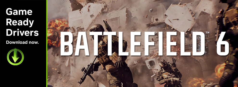 Battlefield 6: PC-Absturz nach Splash-Screen / Spielstart schnell beheben (Nvidia Grafikkarte) 1 battlefield 6 teaser nvidia treiber