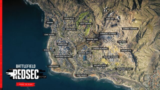 Battlefield Red Sec Map