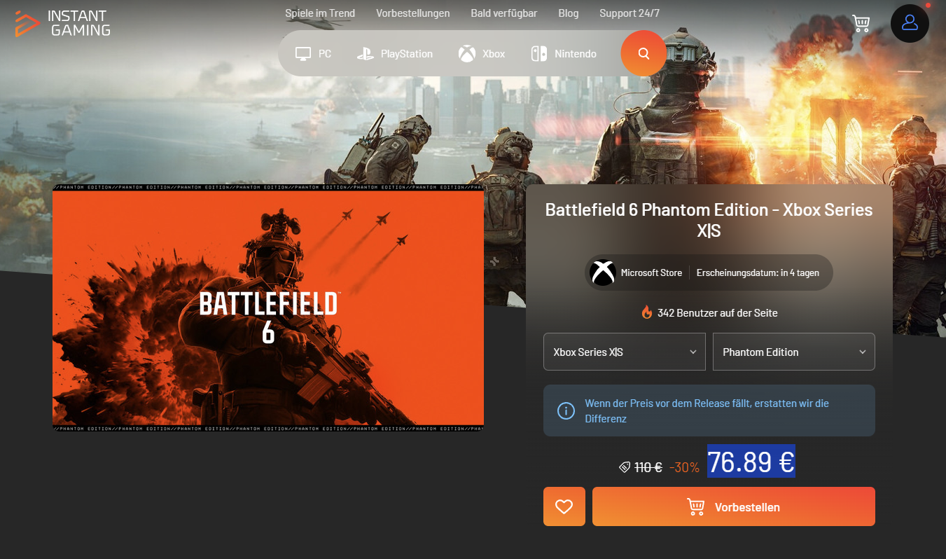 Battlefield 6 Phantom Edition für Xbox Series X|S – Jetzt zum absoluten Hammerpreis! 2 image