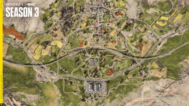 Battlefield 6: Season 3 - Warlords Supremacy startet am 12. Mai – Das erwartet euch an Tag 1 und im Verlauf der neun Season 2 BF6 S3 Golmud Map 1920x1080 Logo only