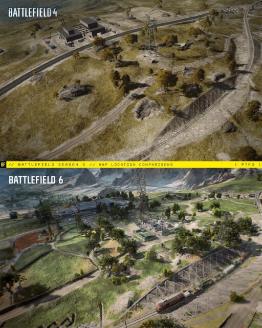 Battlefield 6 Battlefield 4 Golmud Railway vergleich 2