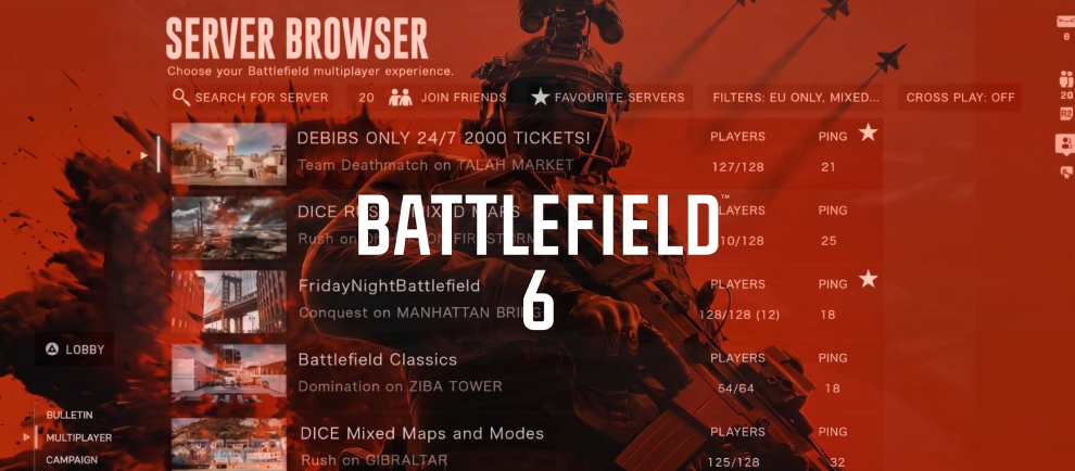 Battlefield 6: Server Browser bekommt Testphase in Battlefield Labs 1 bf6 server browser teaser